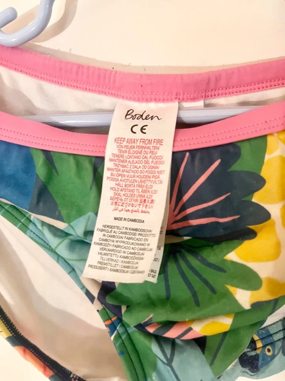 Mini Boden Girls Swimsuit Two Piece